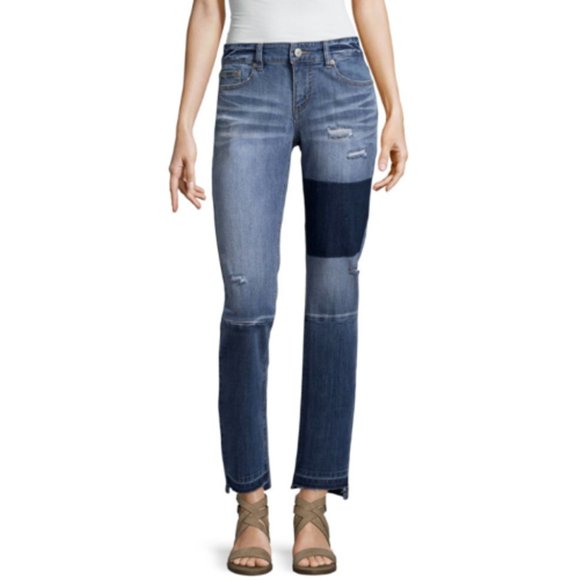 Unionbay Denim - NWT UnionBay Junior's 9 Cropped Jeans Patch
